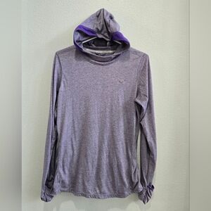 Nike running Women's Purple Dri fit Hoodie size large